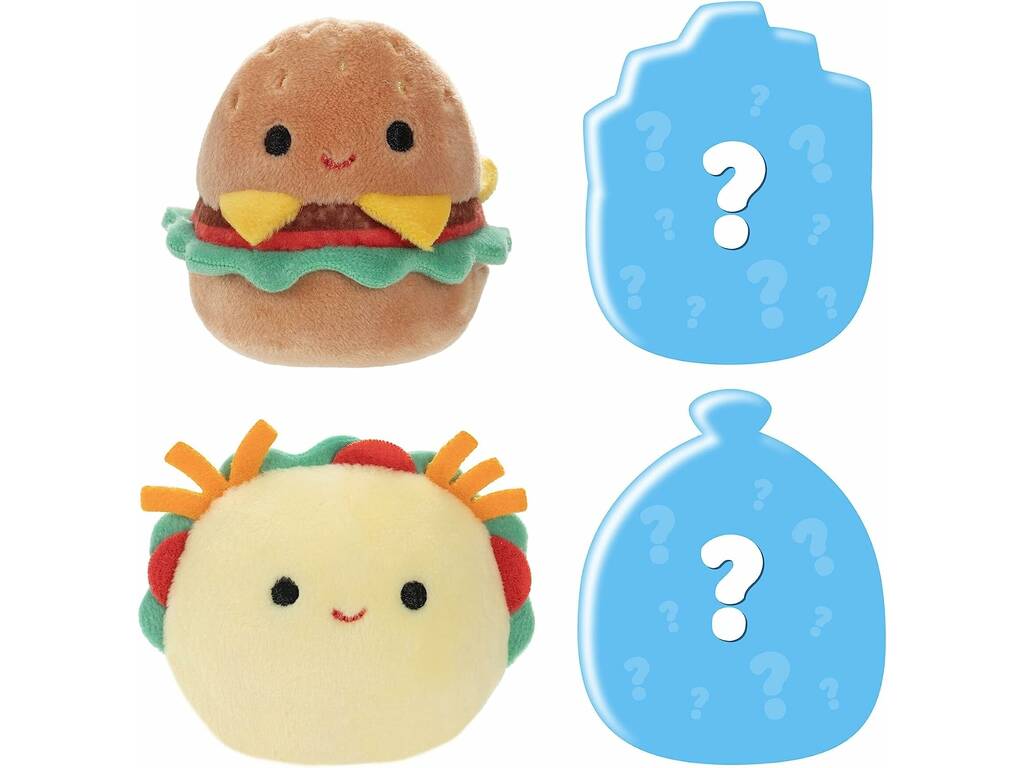 Squishmallows Squisville 4 Pack Plush Toy Partner SQM0077