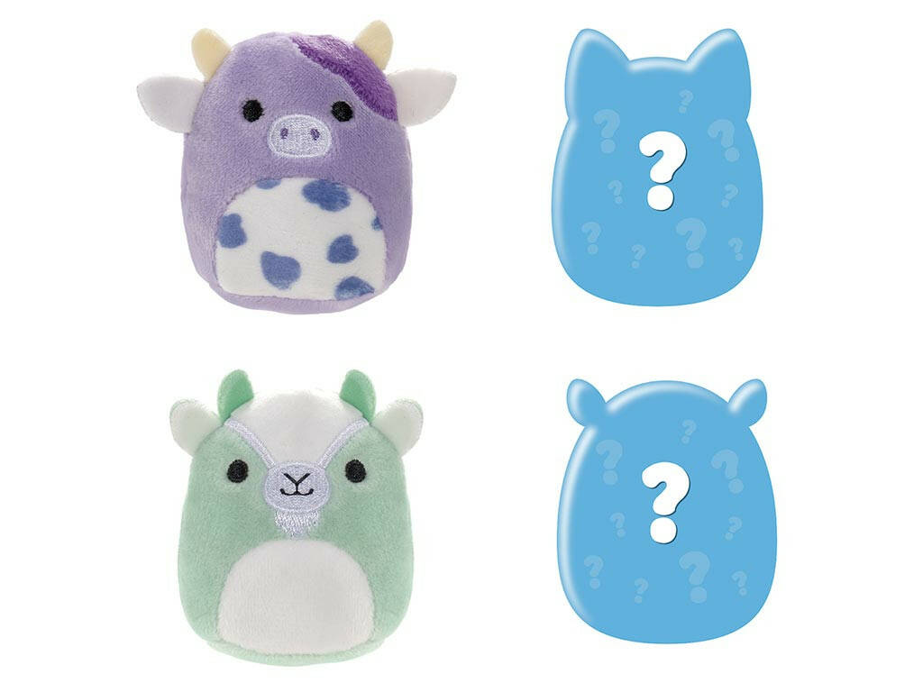 Squishmallows Squisville 4 Pack Plush Toy Partner SQM0077