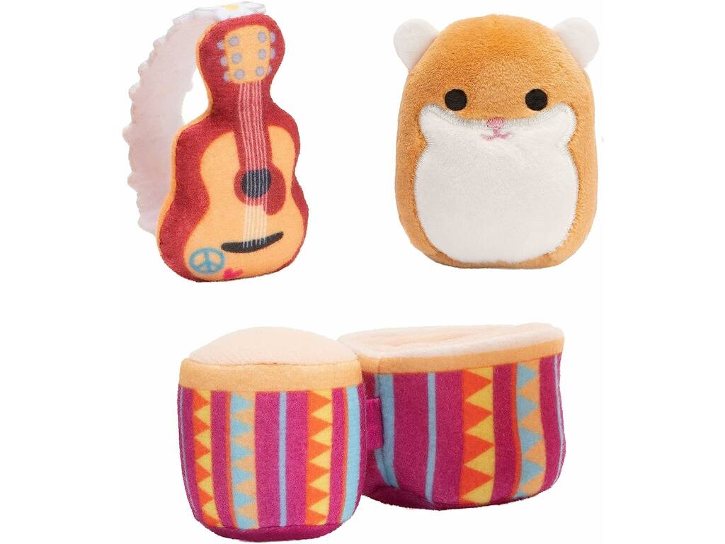Squishmallows Squisville Pack Figura e 2 Accessori Toy Partner SQM0057