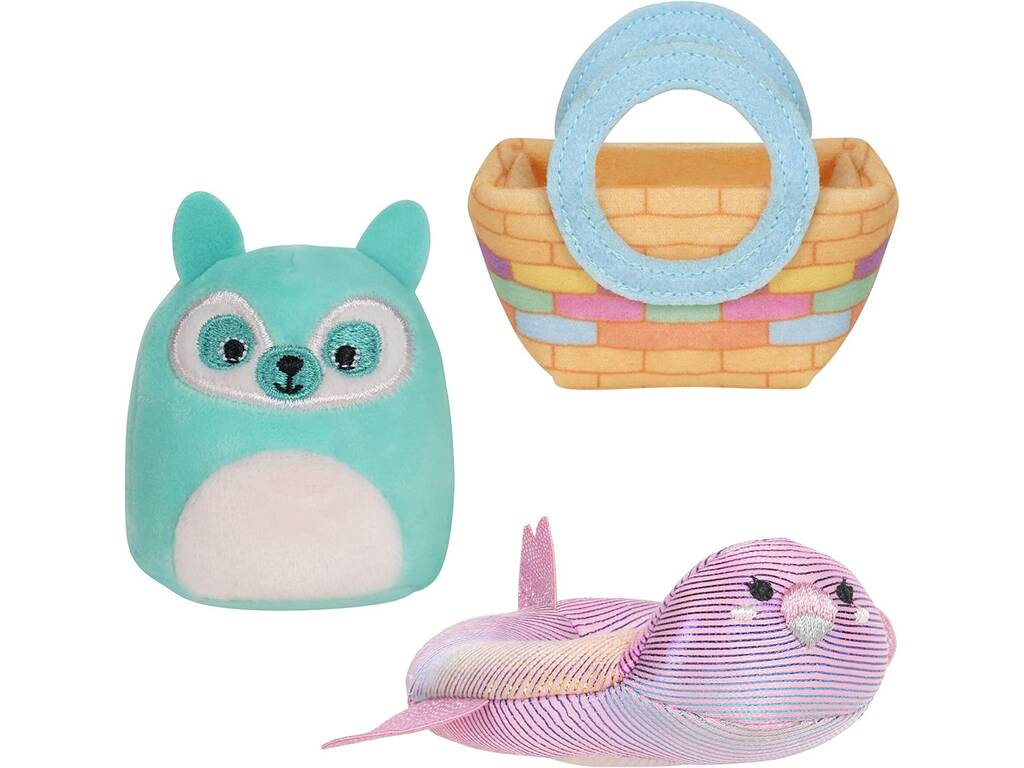 Squishmallows Squisville Pack Figura e 2 Accessori Toy Partner SQM0057