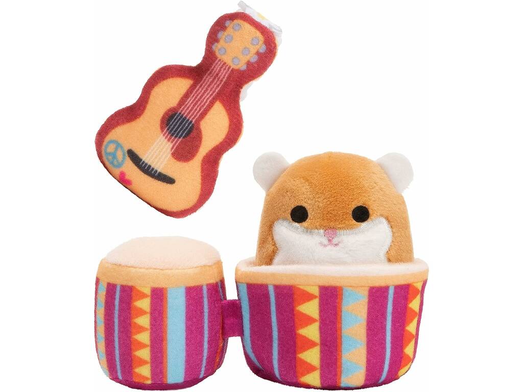 Squishmallows Squisville Pack Figura e 2 Accessori Toy Partner SQM0057