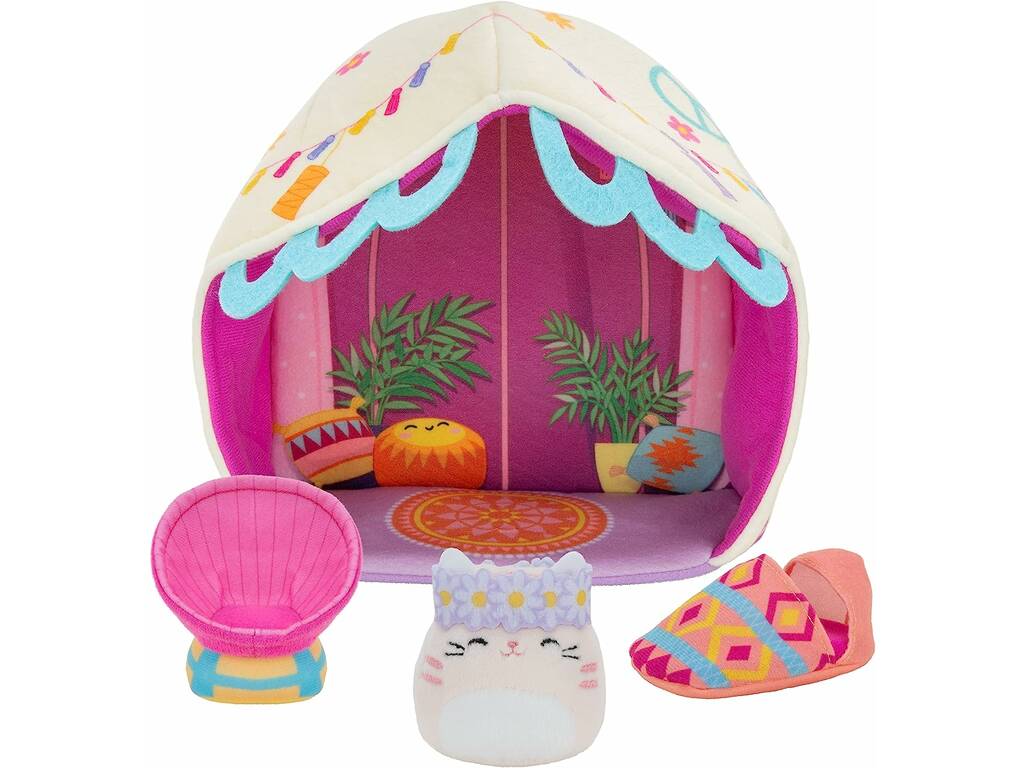 Squishmallows Squisville Playset Camping Toy Partner SQM0210