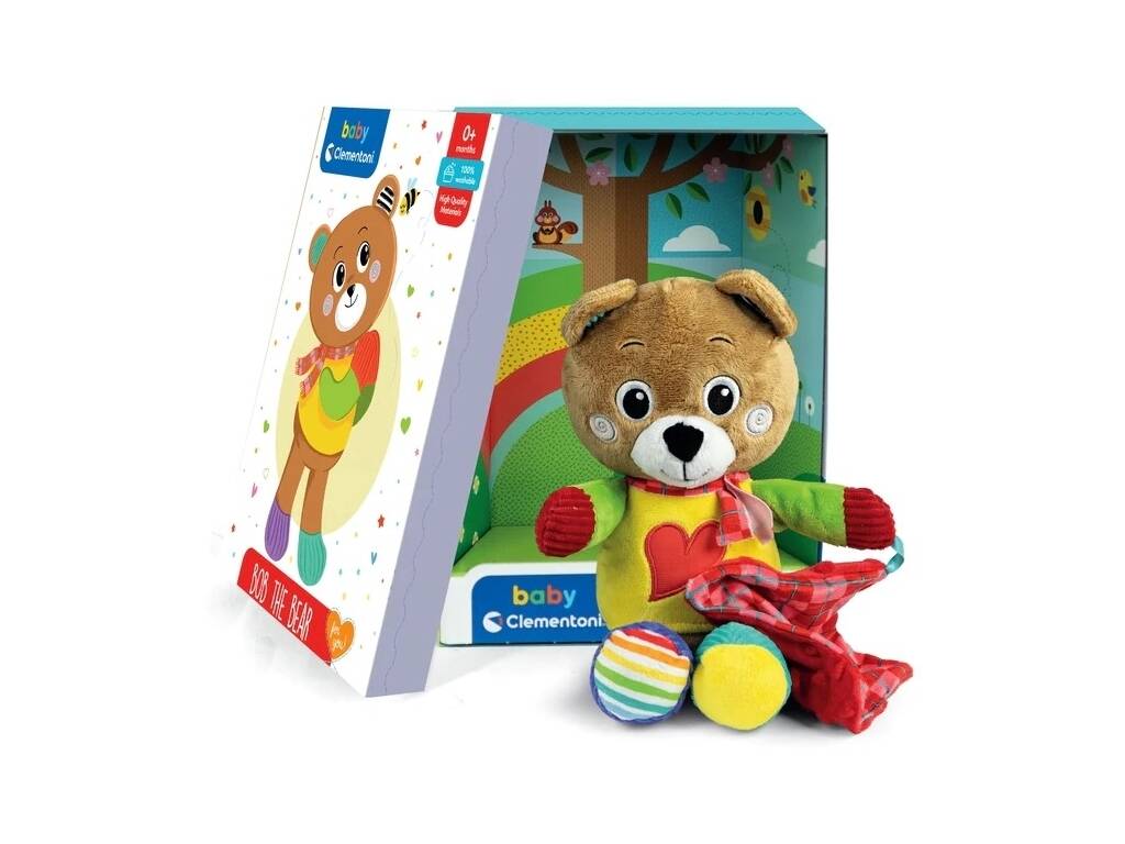 Peluche Bob L'orsacchiotto Clementoni 17761
