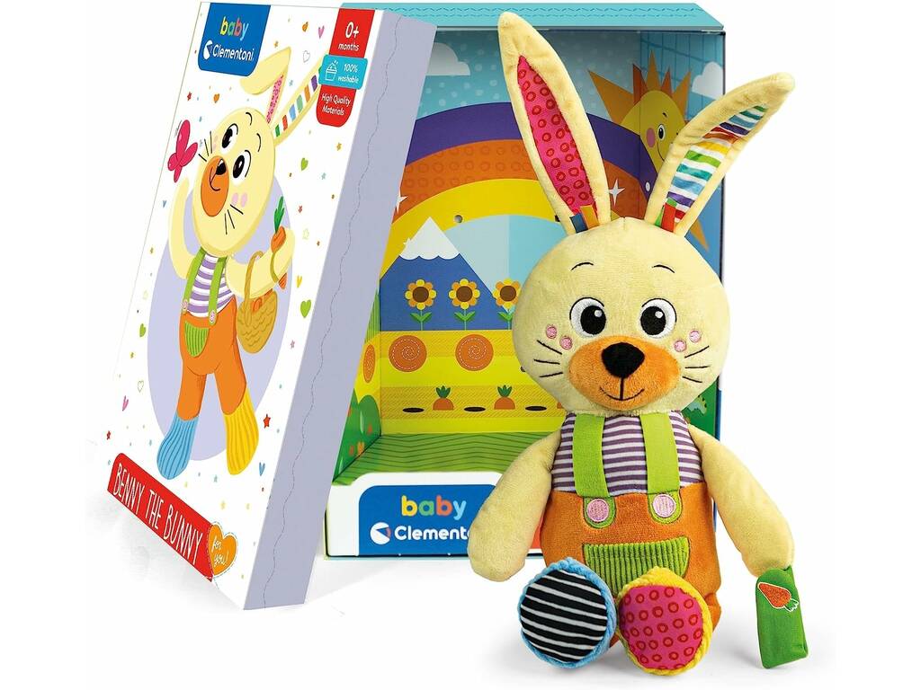 Peluche Benny Il coniglietto Clementoni 17760