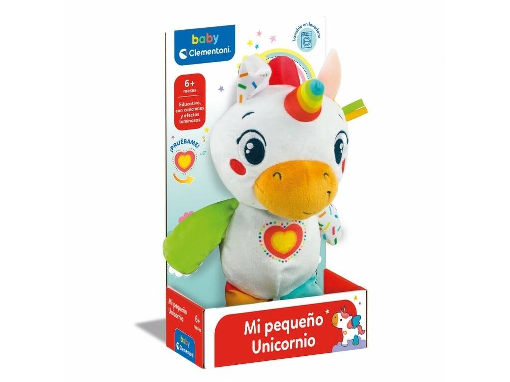 Plüsch Mein kleines Einhorn Clementoni 55500