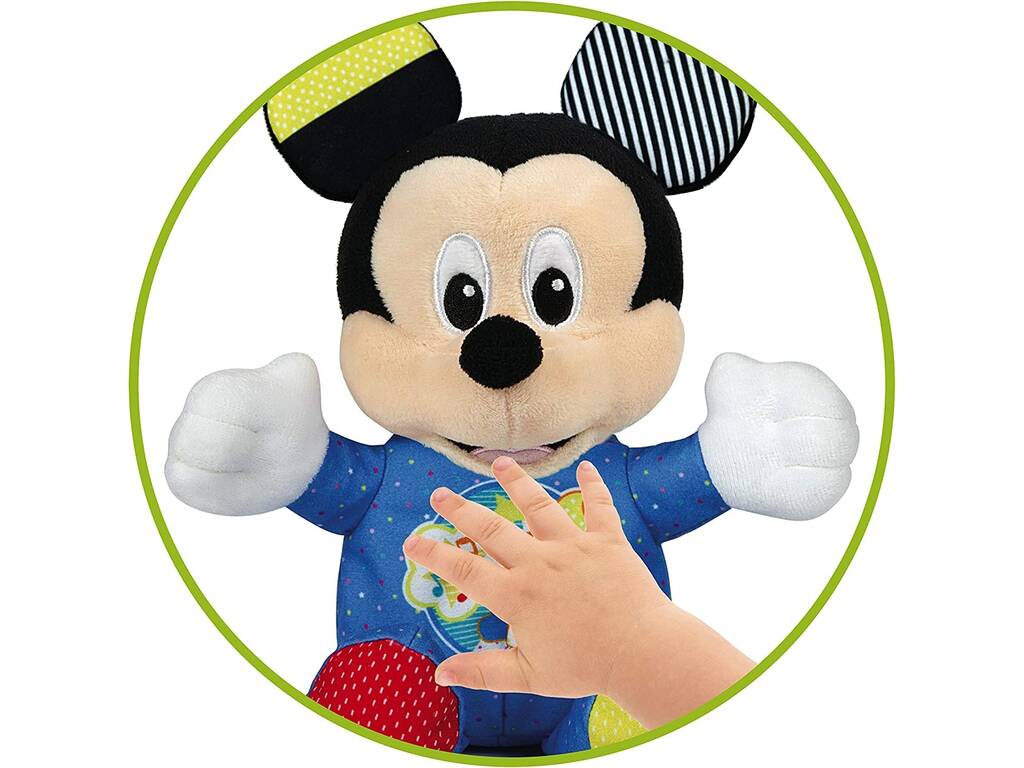 Disney Bébé Mickey Mouse Peluches Lumières et Sons Clementoni 17206
