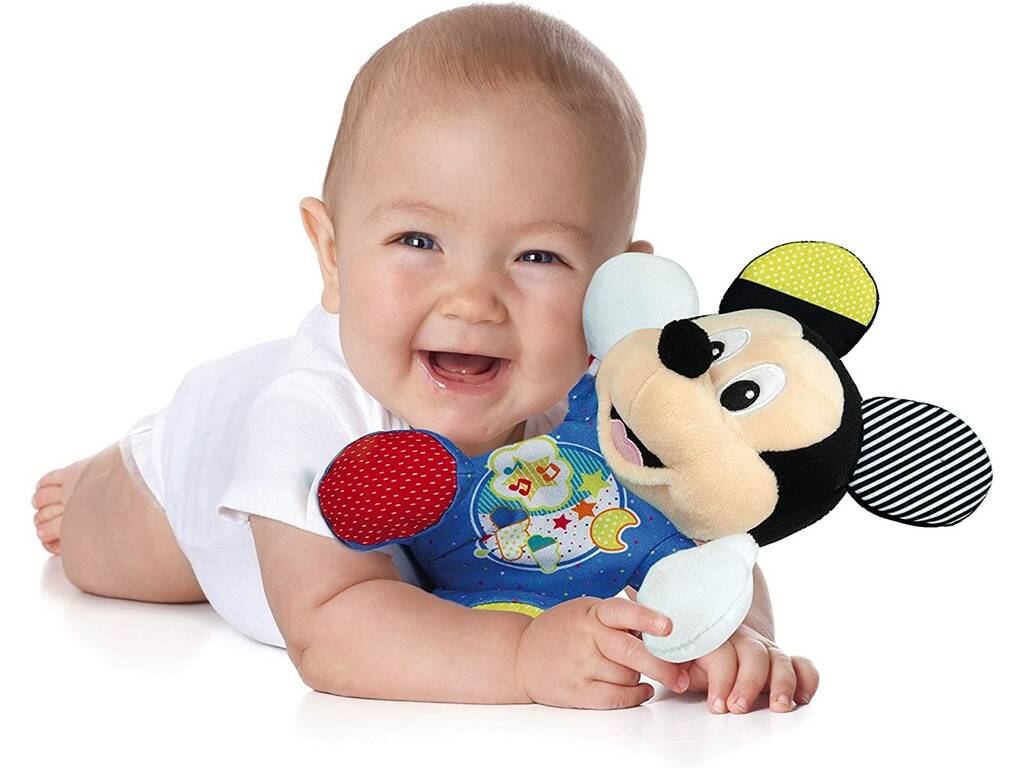 Disney Bébé Mickey Mouse Peluches Lumières et Sons Clementoni 17206