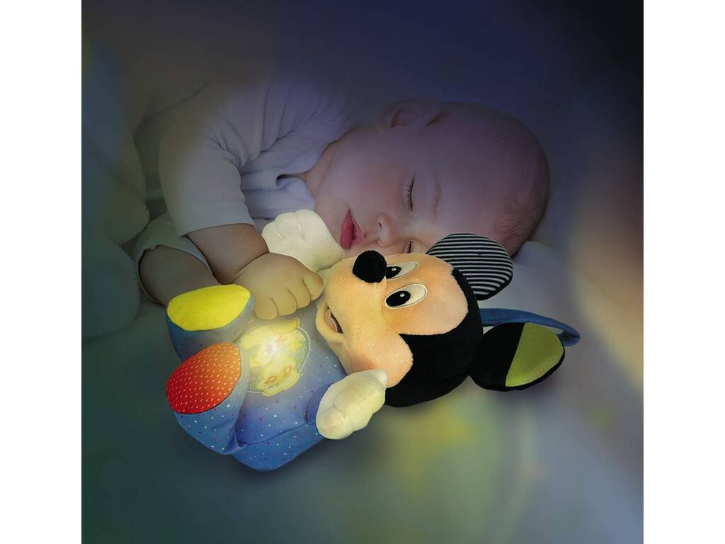 Disney Bébé Mickey Mouse Peluches Lumières et Sons Clementoni 17206