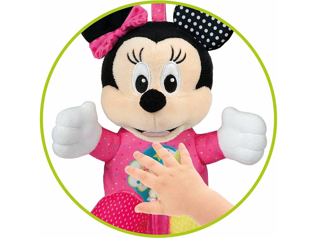 Disney Baby Minnie Soft Toy Lights and Sounds Clementoni 17207