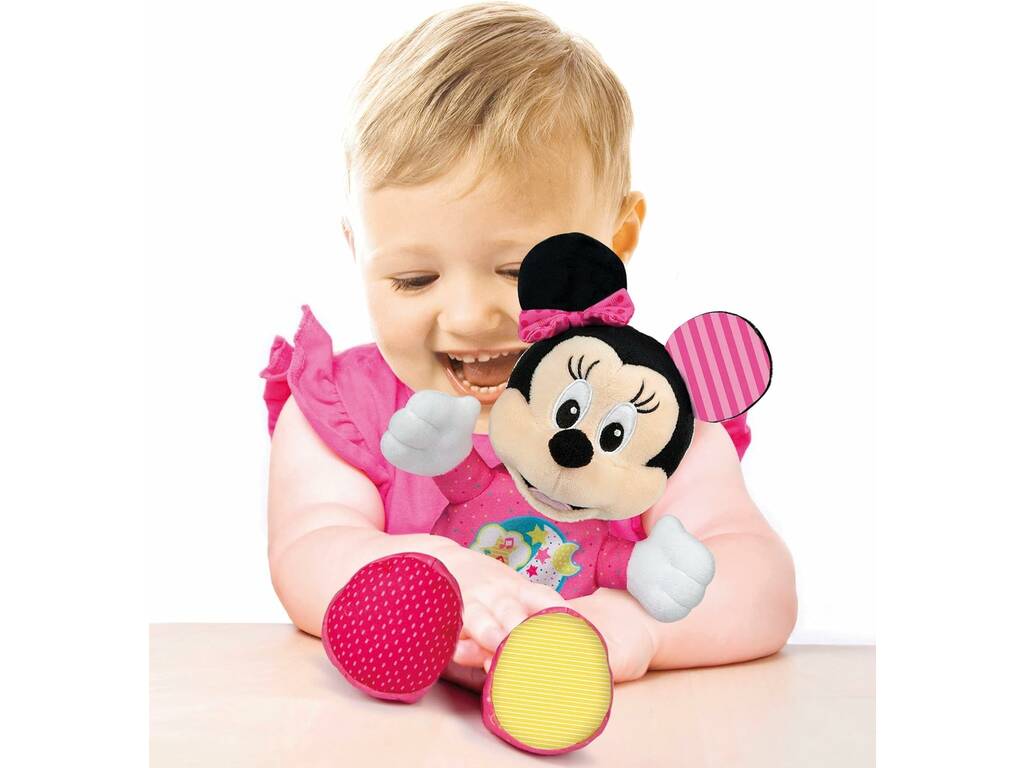 Disney Baby Minnie Soft Toy Lights and Sounds Clementoni 17207