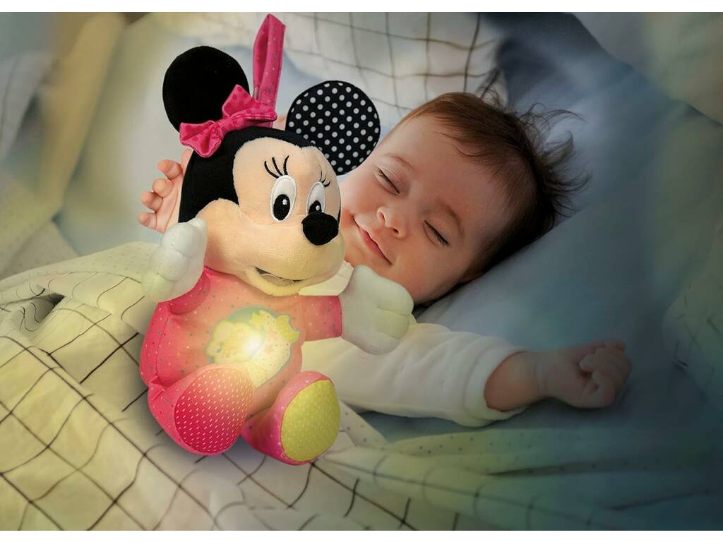 Disney Baby Minnie Soft Toy Lights and Sounds Clementoni 17207