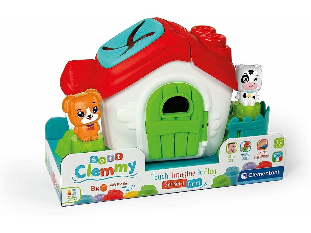 Soft Clemmy Ferme Sensorial Clementoni 17767
