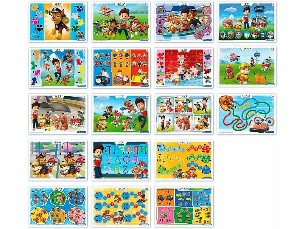 Paw Patrol Canine Educational Briefcase by Clementoni 16335