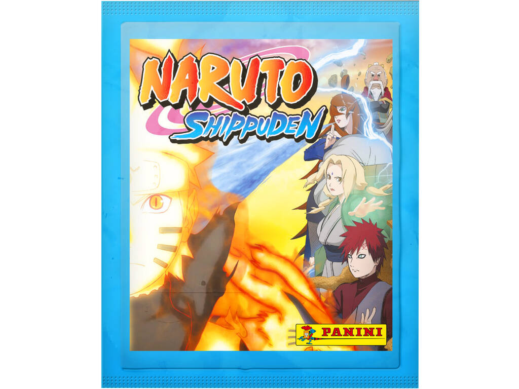 Naruto Shippuden Ecoblister avec10 Enveloppes Panini 