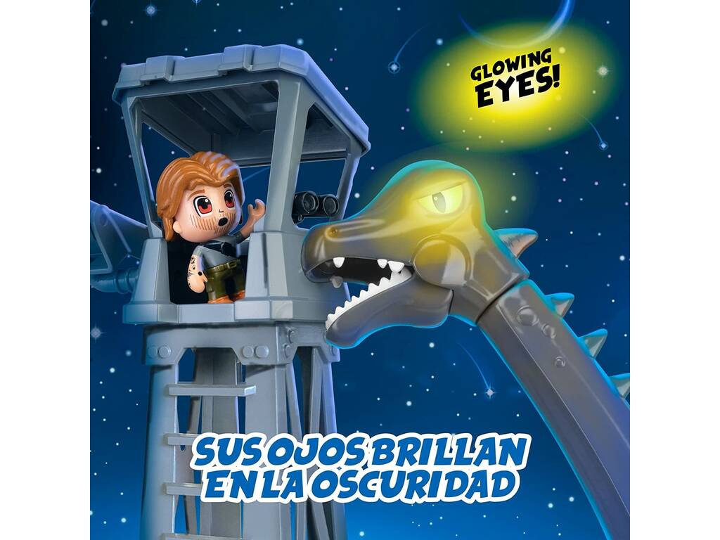 Pinypon Action Diplodocus e Torre di guardia Famosa PNC27000