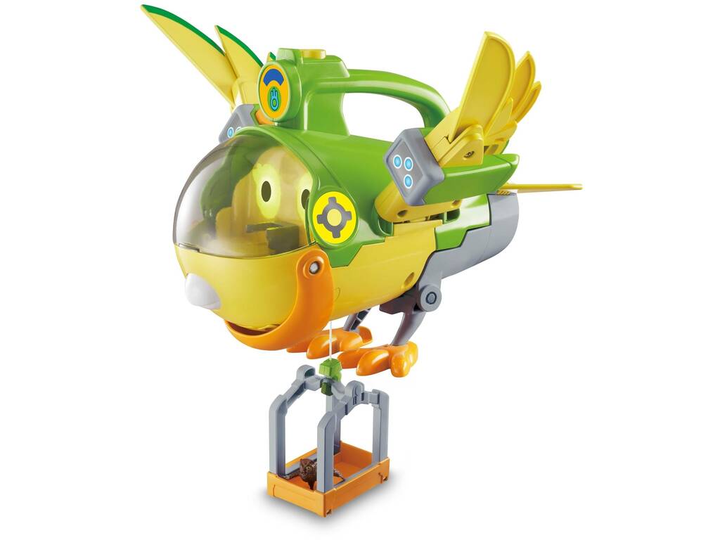 Petronix Defenders Veicolo trasformabile Deluxe e personaggio Famosa PET05000