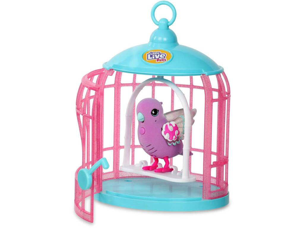 Little Live Pets Cage avec oiseau jacasseur Famosa LPB15000