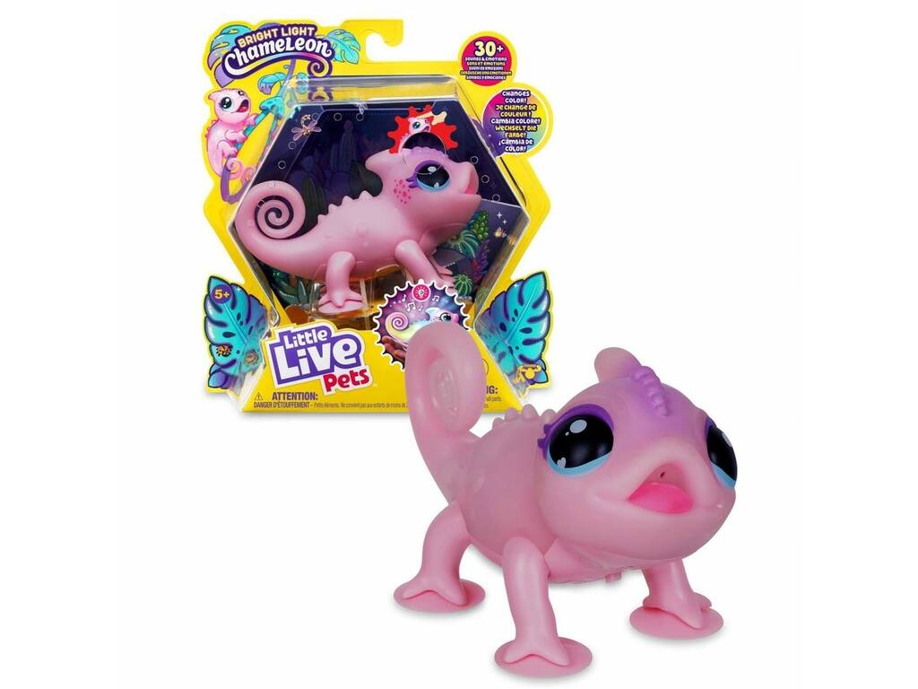Little Live Pets Nova Caméleon Lumineux Famosa LP201000 