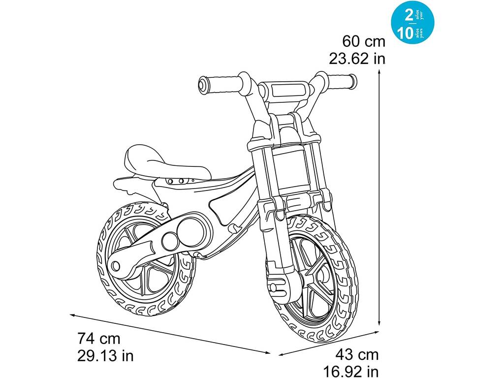 Feber Vélo de vitesse Famosa FED07000