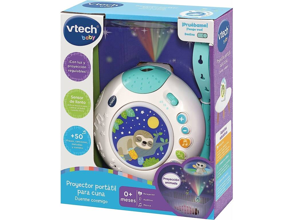Proiettore portatile per culla Dormi con me blu Vtech 540322