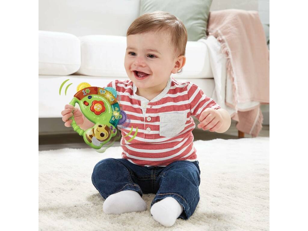 Baby Sonaglio e tamburello Ape Musicale di Vtech 558622