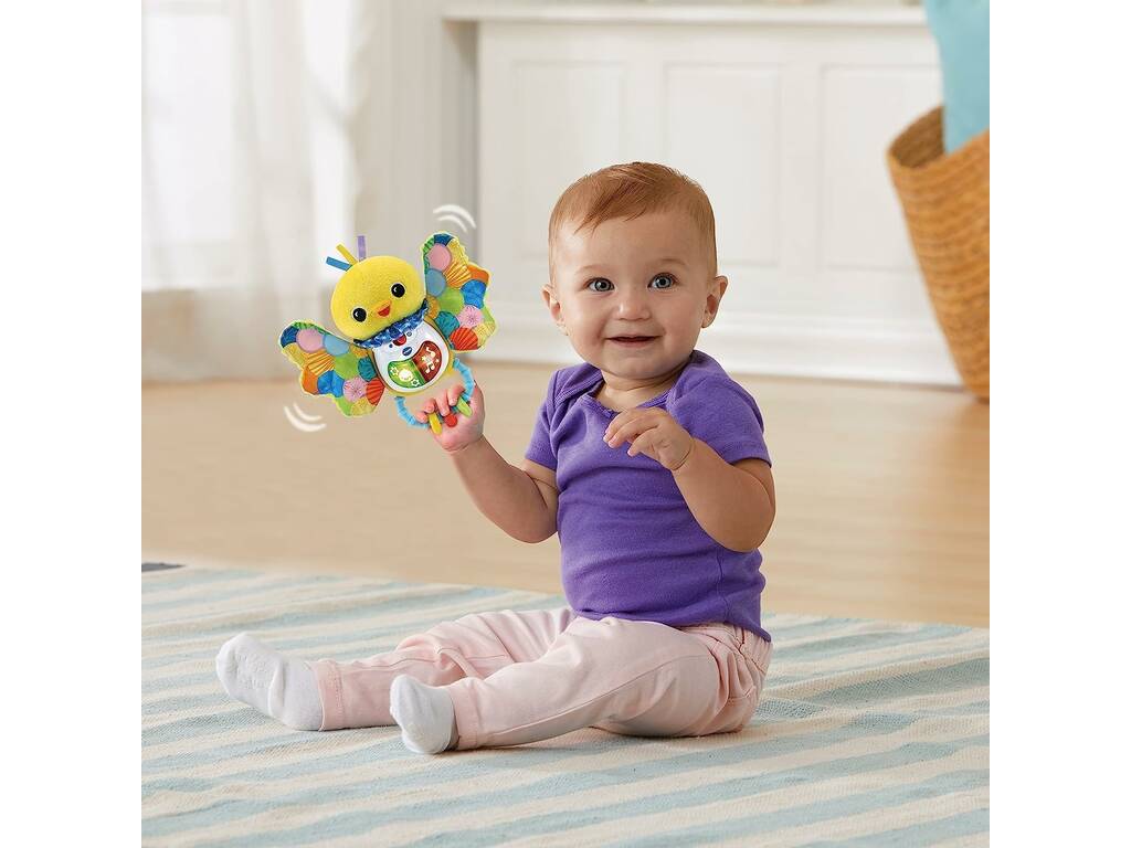 Vtech Melodies & Sensations Hochet Cloth Birdie 558722
