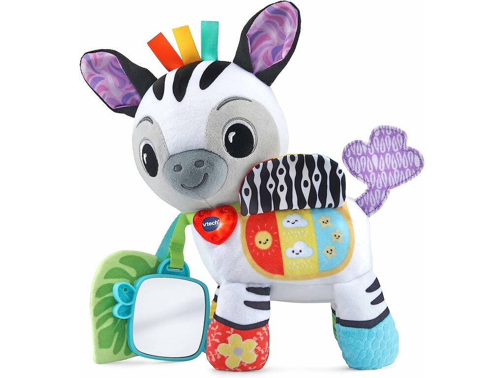 Peluche Zebra Colori e Numeri Andiamo a fare una passeggiata Vtech 550822