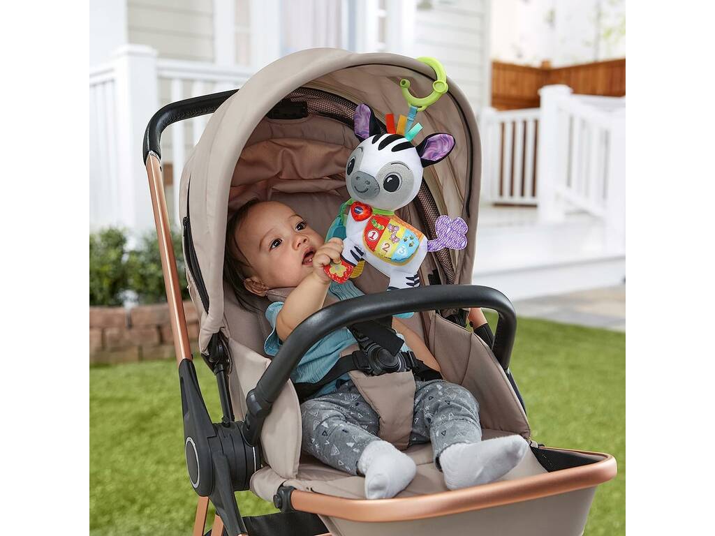 Peluche Zebra Colori e Numeri Andiamo a fare una passeggiata Vtech 550822