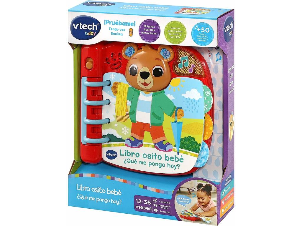Livre du bébé ours Que dois-je porter aujourd'hui ? par Vtech 558322