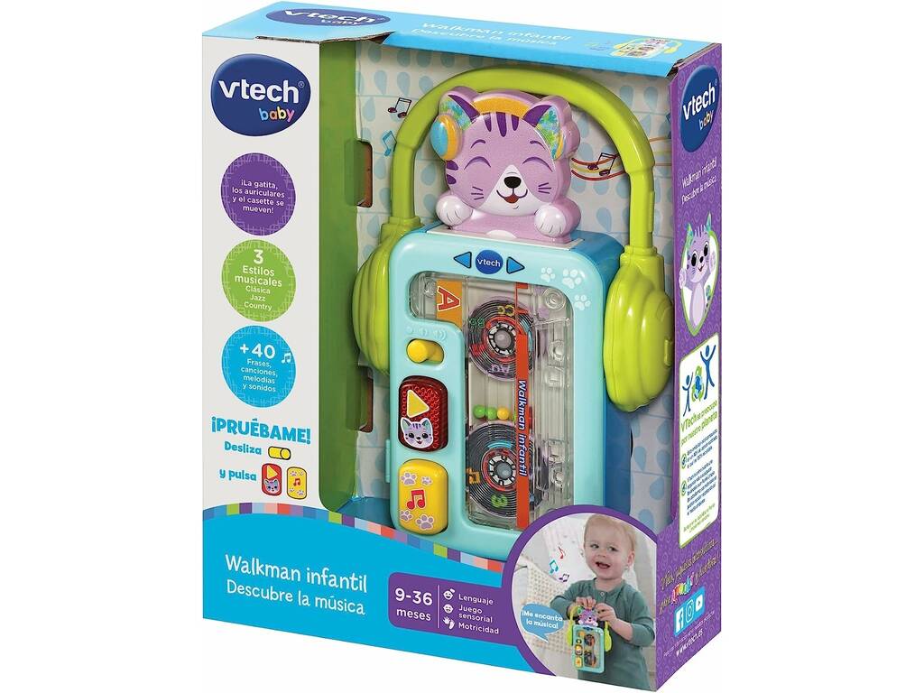Walkman per bambini Scopri la musica Vtech 561022