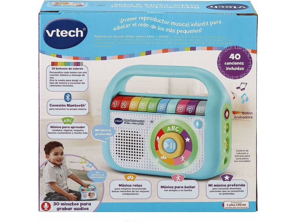 Lettore musicale Registra, canta e balla Vtech 615522