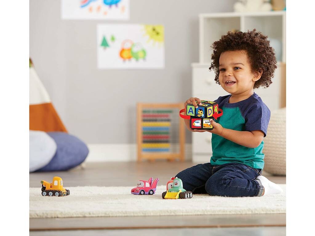Cubo Magico per Bambini Gira e Impara da Vtech 558422