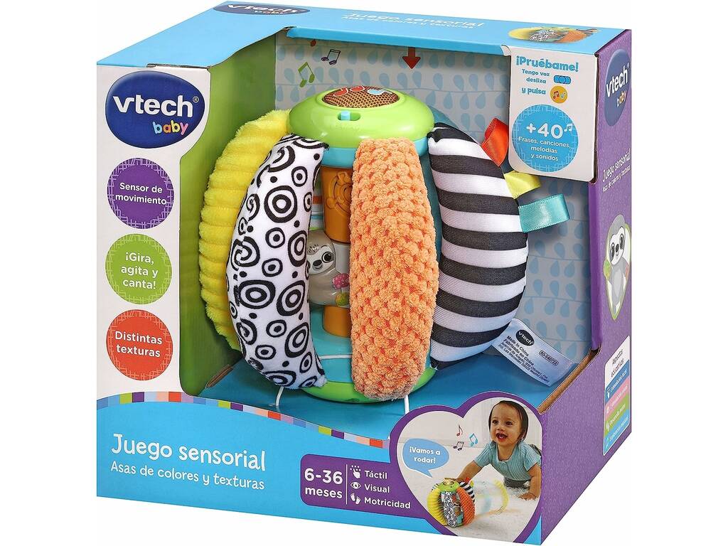 Gioco sensoriale Maniglie di colore e texture di Vtech 540722