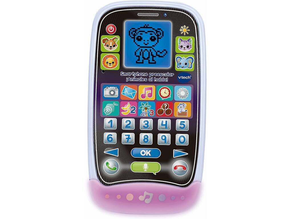 Smartphone Préscolaire Animaux qui Parle ! de Vtech 529222 