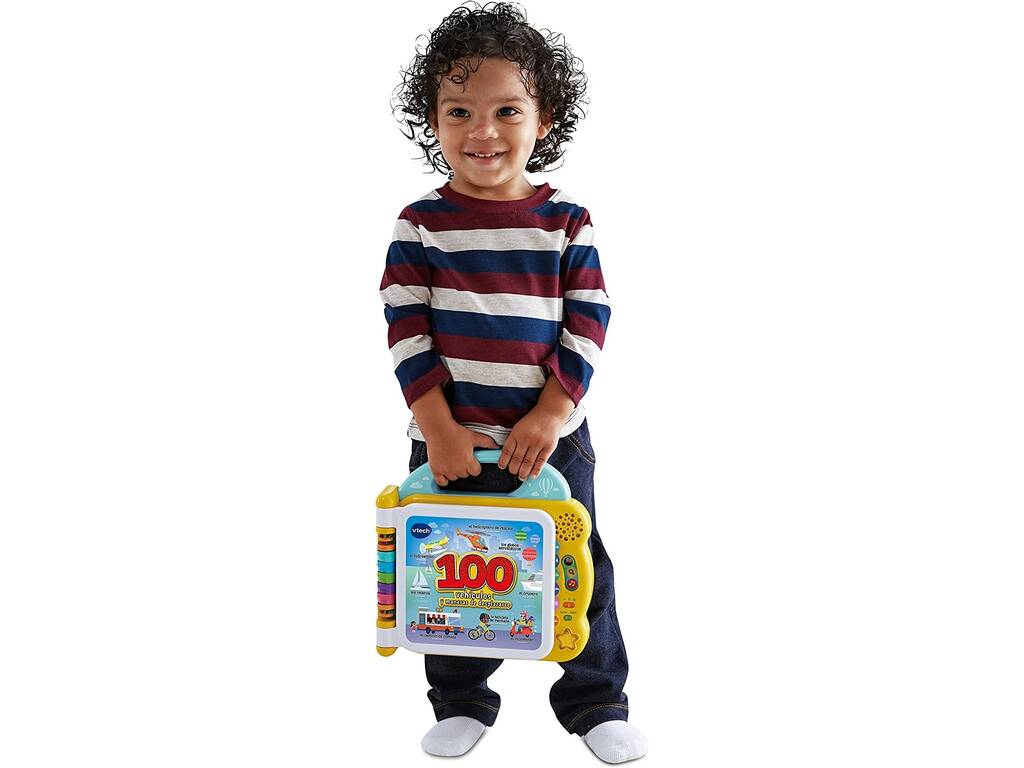 Livre bilingue 100 véhicules et façons de se déplacer Vtech 614847