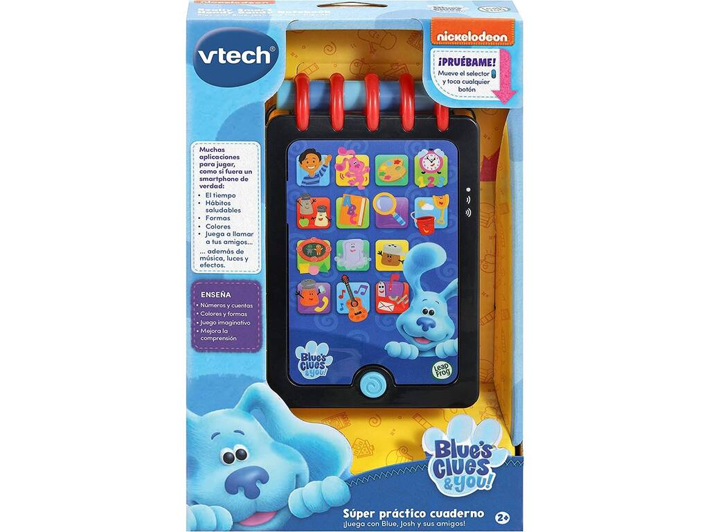 Le tracce di Blu e te Super Pratico Quaderno Vtech 610722