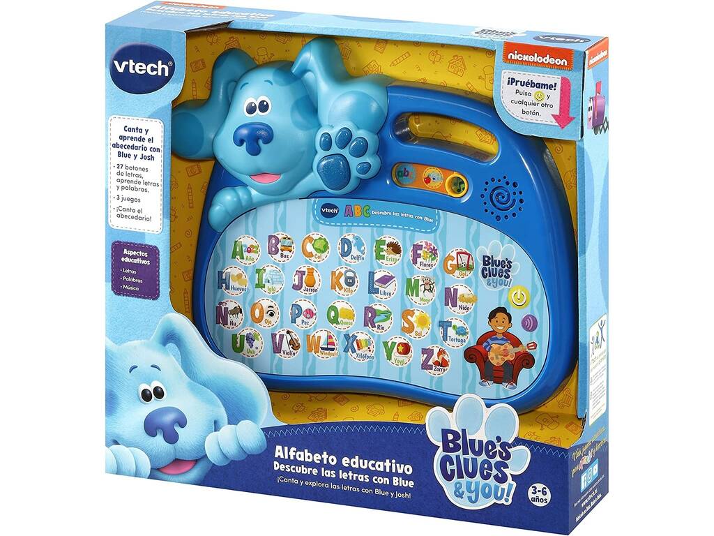 Alphabet éducatif Blue's Clues and You Découvrez les lettres avec Blue Vtech 613922