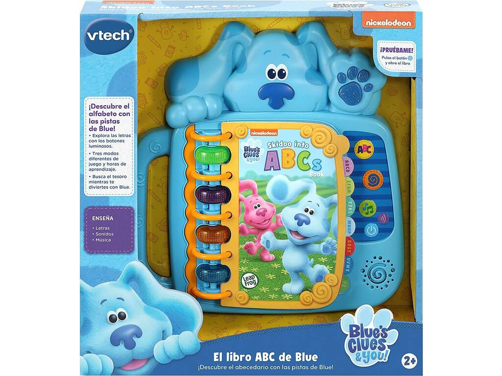 Le tracce di Blu e te Il libro ABC di Blu Vtech 610622