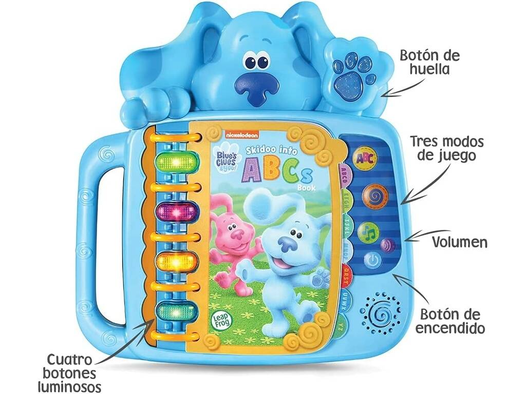 Le tracce di Blu e te Il libro ABC di Blu Vtech 610622