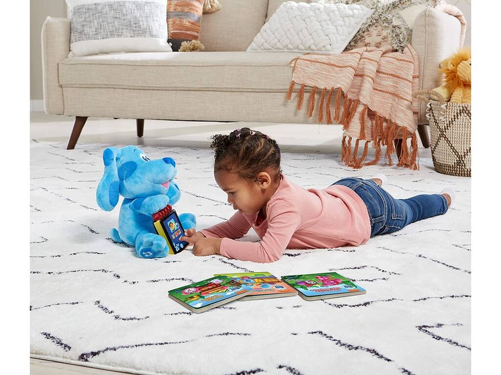 Peluche interactive Blue and You Clues Apprendre à lire avec Blue Vtech 614122