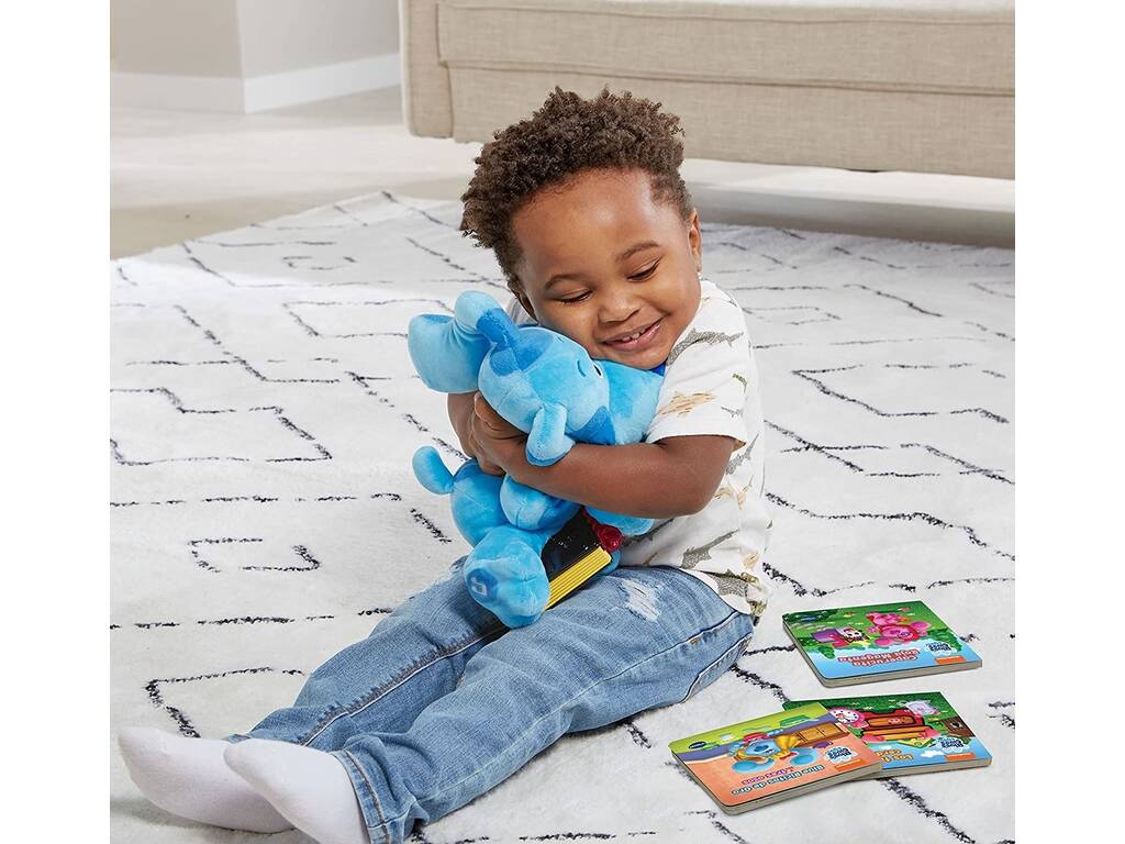Peluche interactive Blue and You Clues Apprendre à lire avec Blue Vtech 614122