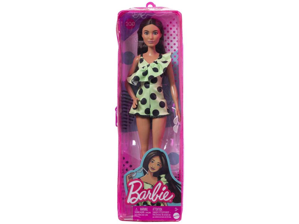 Barbie Fashionista Vestito asimmetrico Mattel HJR99