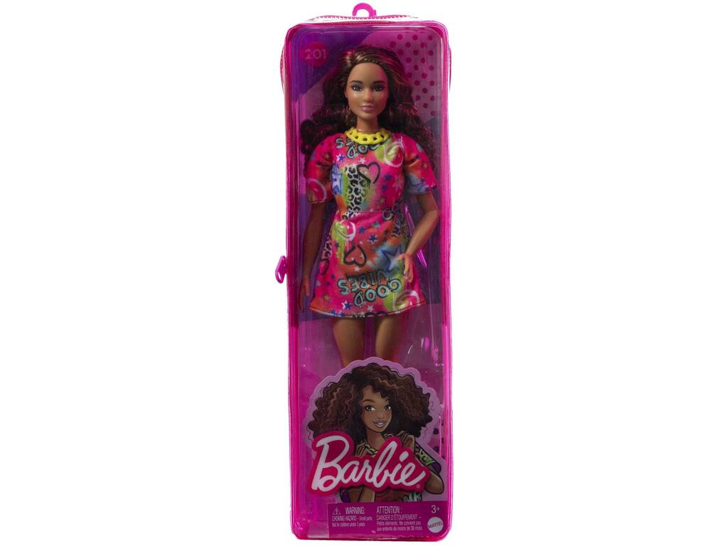 Barbie Fashionista aux cheveux bouclés Mattel HJT00