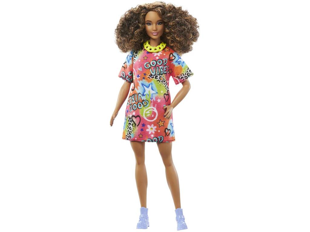 Barbie Fashionista aux cheveux bouclés Mattel HJT00