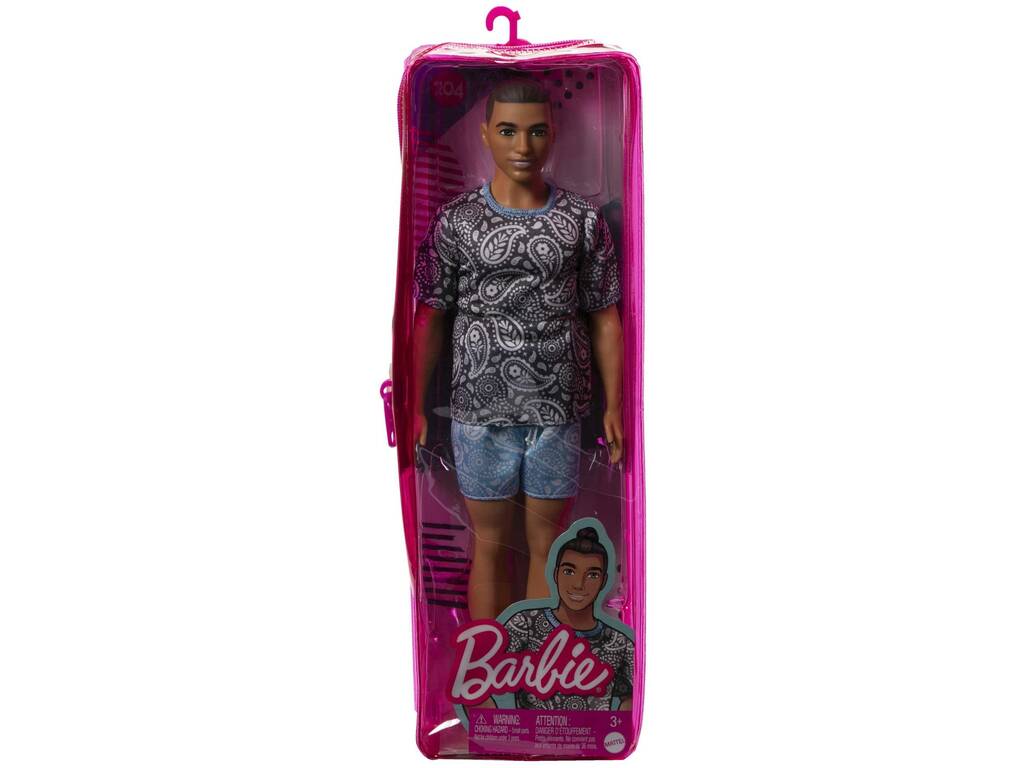 Poupée Barbie Fashionista Ken avec Bandana Mattel HJT09