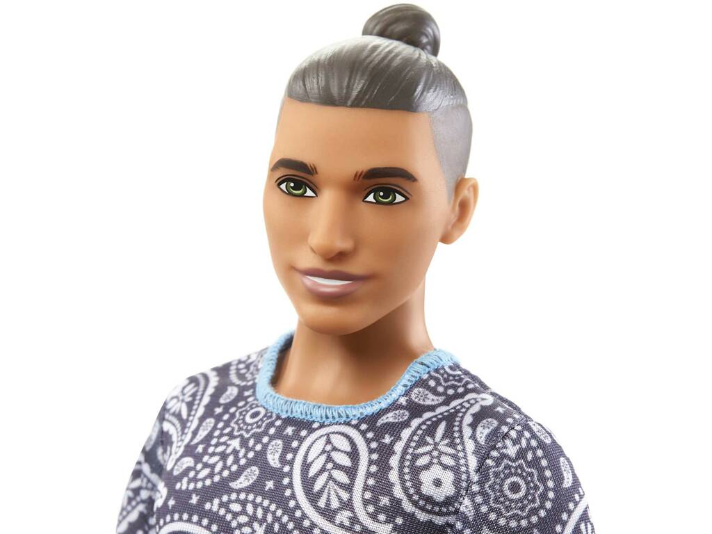 Poupée Barbie Fashionista Ken avec Bandana Mattel HJT09
