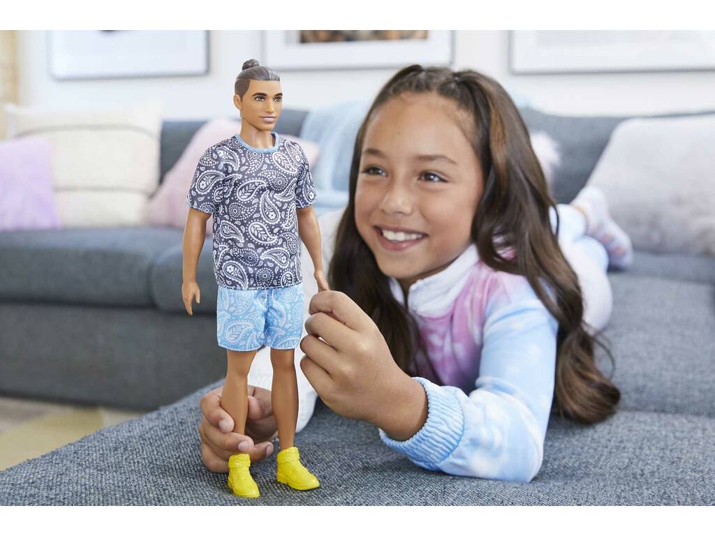 Poupée Barbie Fashionista Ken avec Bandana Mattel HJT09