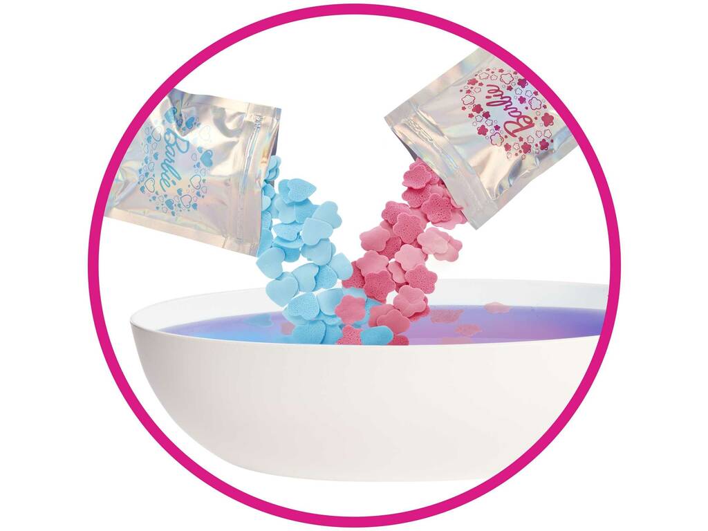 Barbie Benessere Bambola bionda con vasca da bagno Mattel HKT92