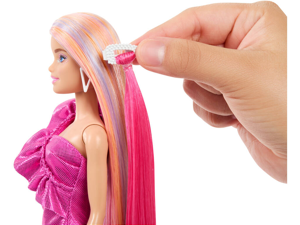 Barbie Bambola Totally Hair Mattel HKT96
