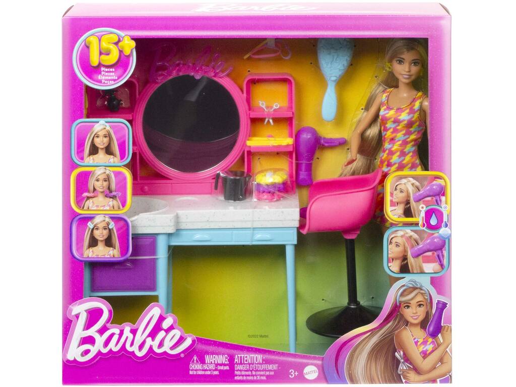 Barbie Totally Hair playset Mattel HKV00